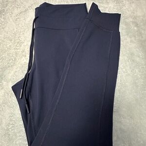 Spyder Active High Rise Jogger Blue Leggings Side Pocket Women's Size M